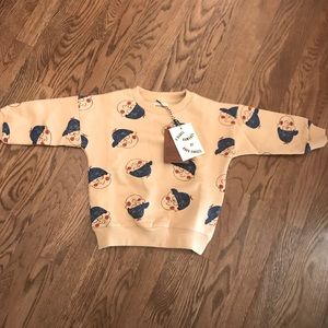 Toddler boy print sweatshirt.